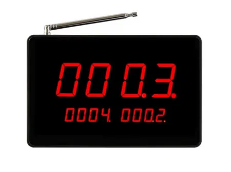 Display receptor de llamados