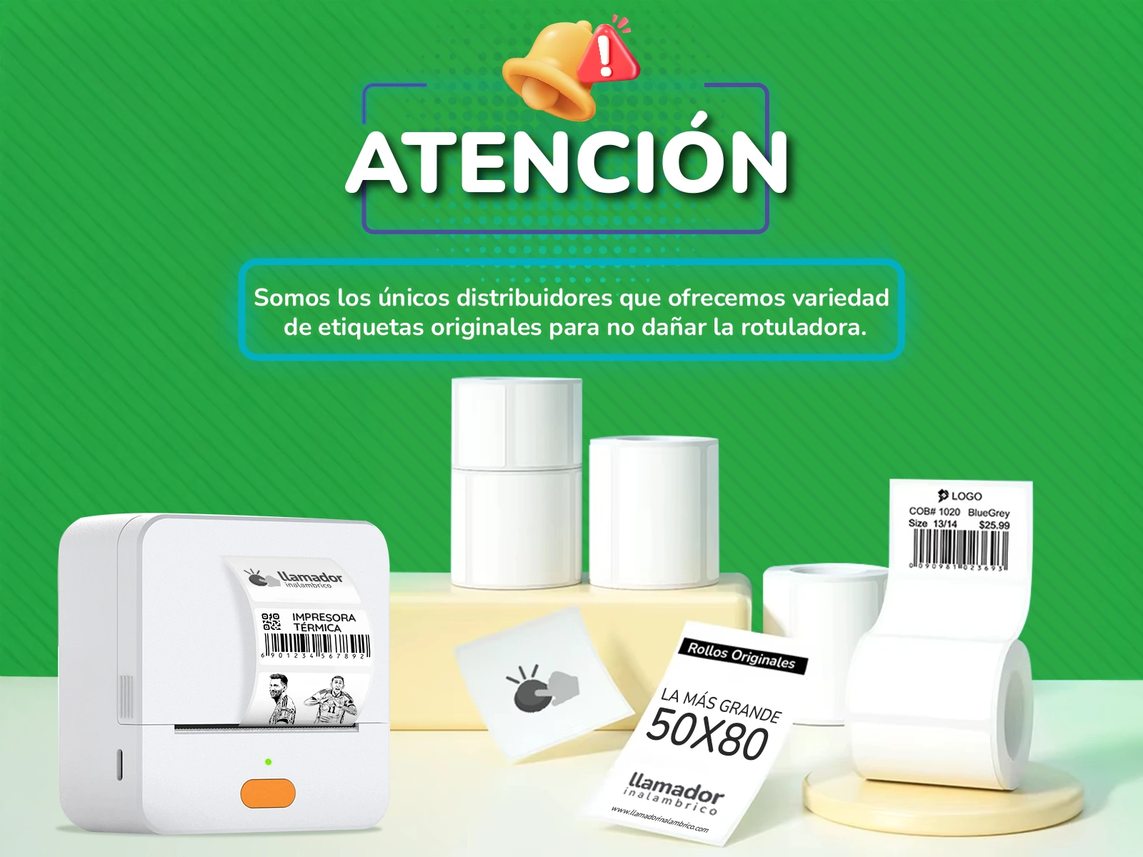 Impresora Térmica DT01 - Inalámbrica y Portátil